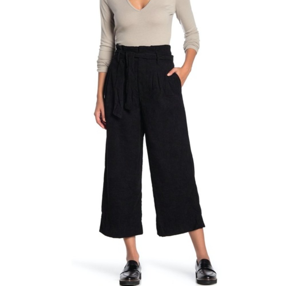 New Lush High Waisted Wide Leg Trousers Size S